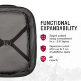 Victorinox Crosslight Boarding Bag (Black)