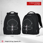 Wenger MARS Backpack  (Black & Gray)