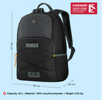 Wenger Next 23 Trayl  Laptop Backpack (Gravity Black)