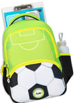 Skybags Buddy Plus 02 Football (Black+Green)