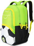 Skybags Buddy Plus 02 Football (Black+Green)