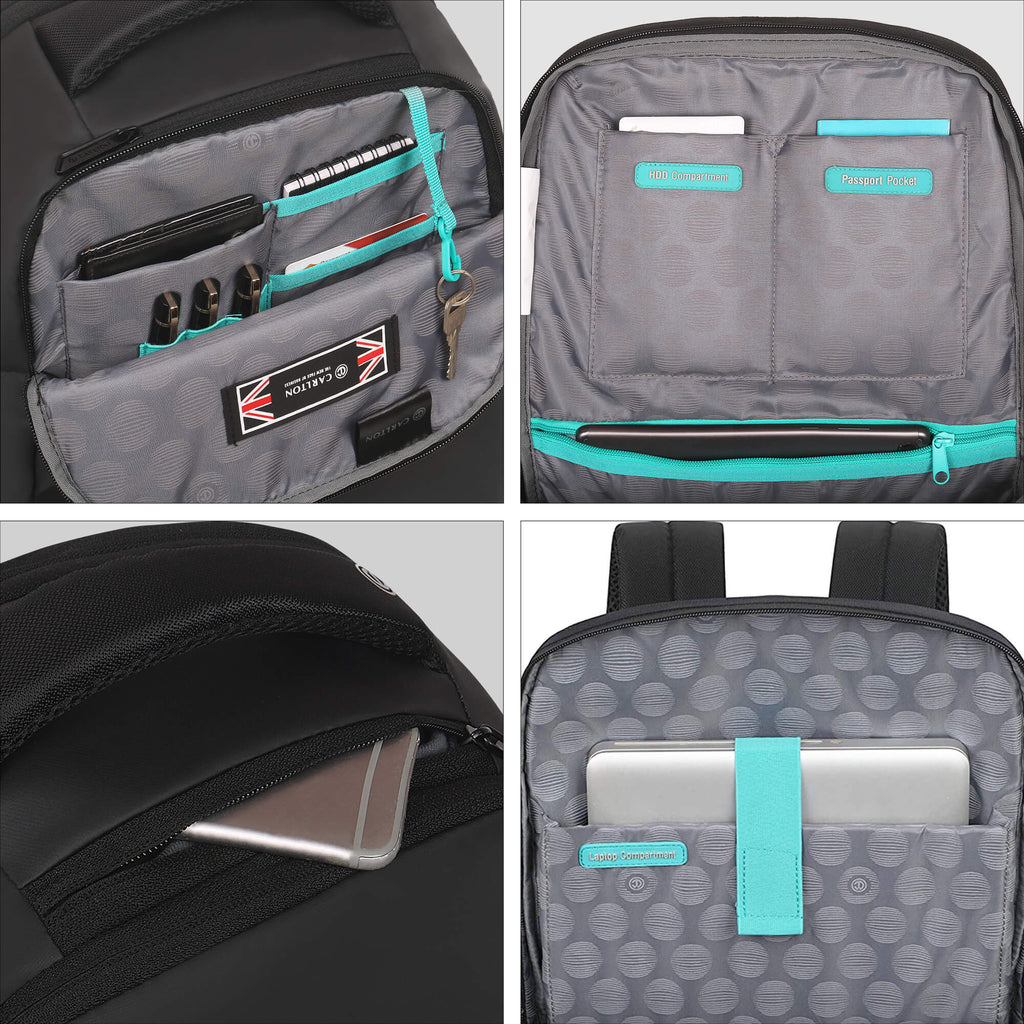 Carlton Dorset 04 LP Backpack (Black)