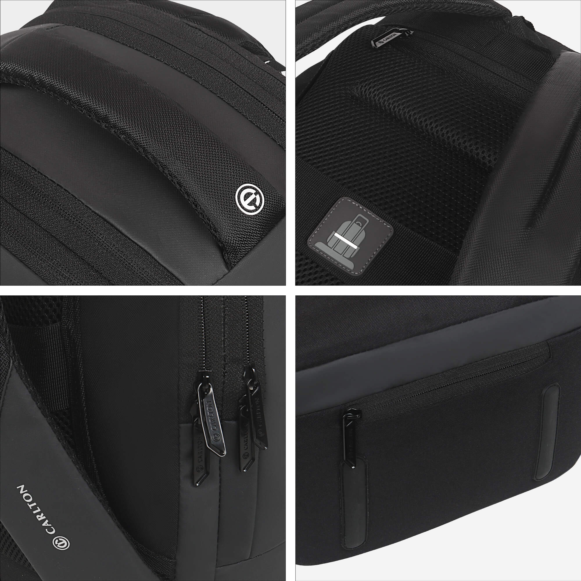 Carlton Dorset 04 LP Backpack (Black)