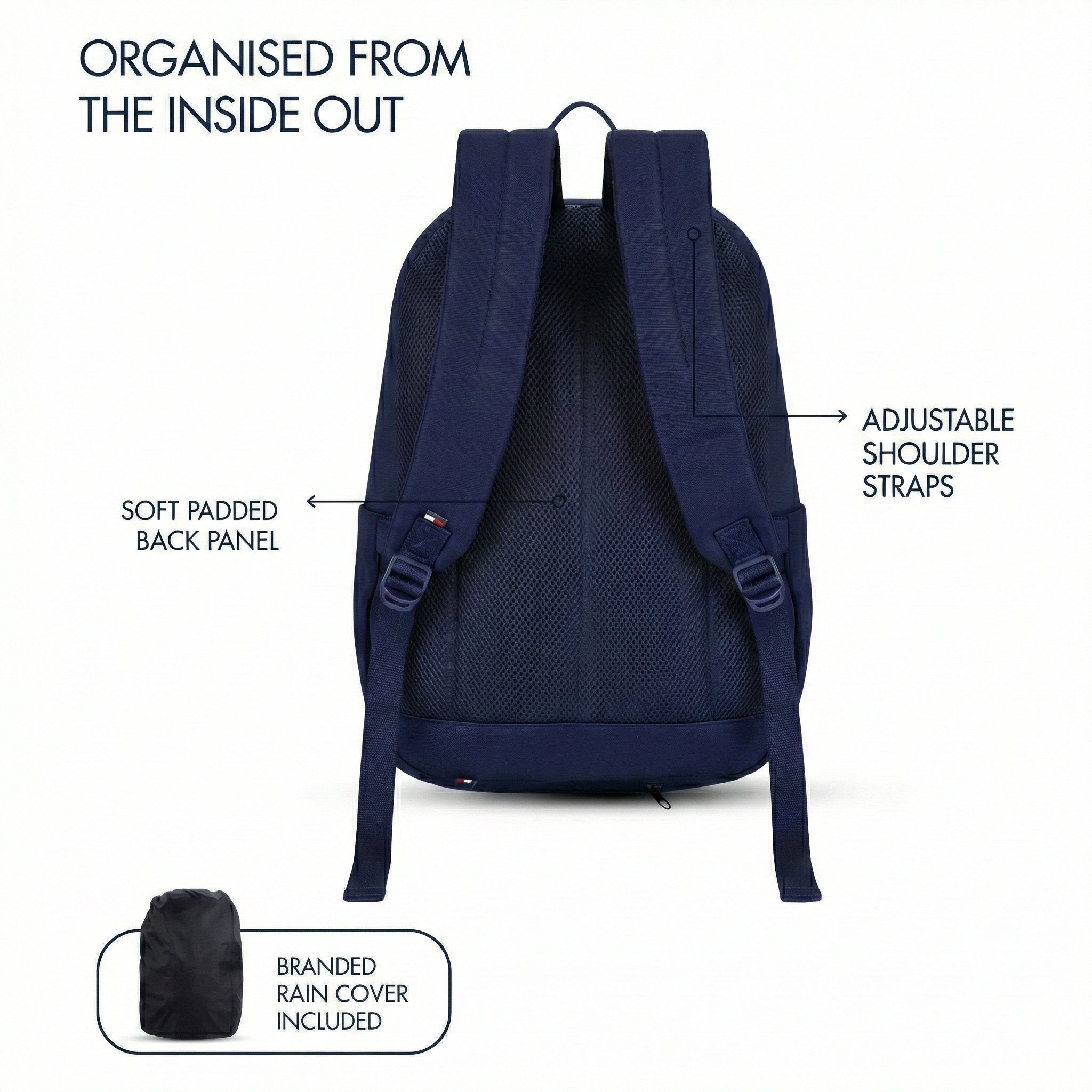 Tommy Hilfiger Slage Backpack (Navy)