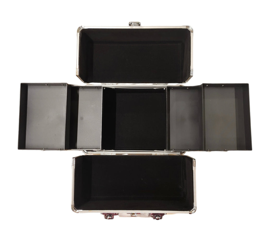 Legacy Makeup Metal Vanity Bag
