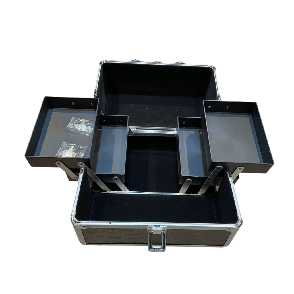 Legacy Makeup Metal Vanity Bag
