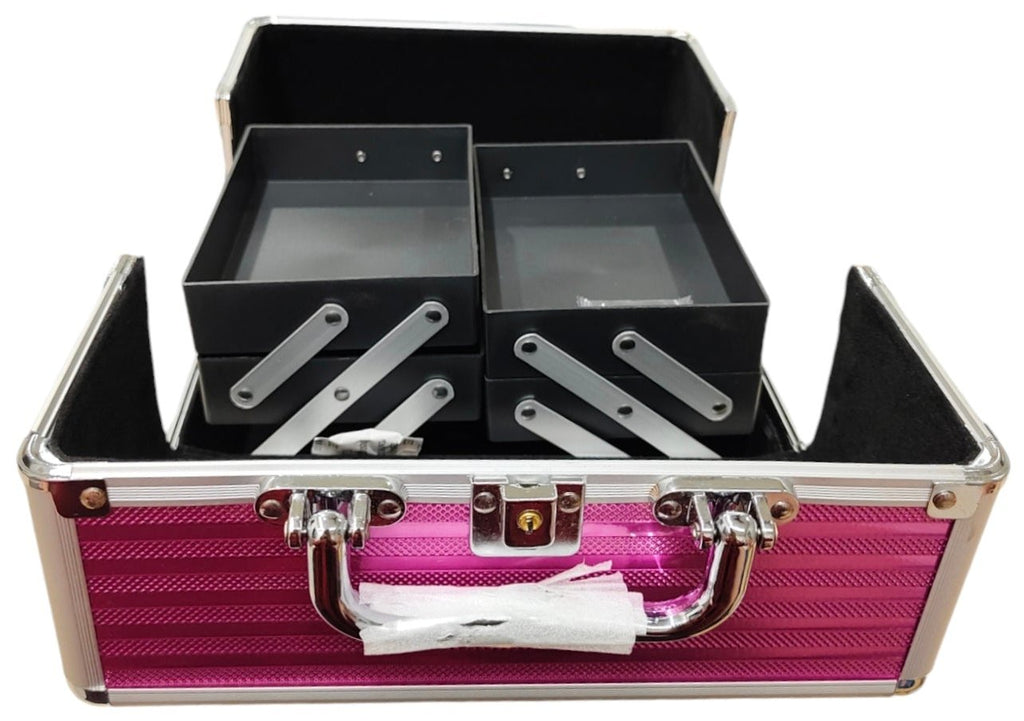 Legacy Makeup Metal Vanity Bag