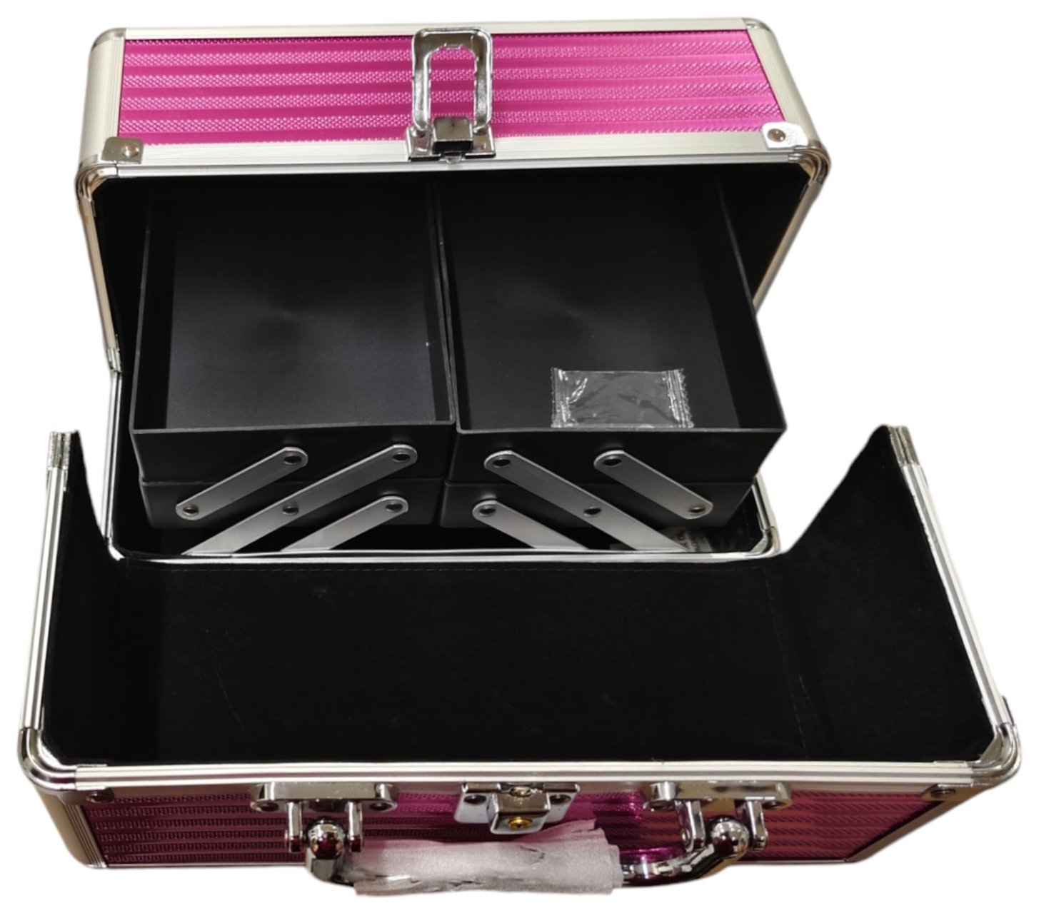 Legacy Makeup Metal Vanity Bag