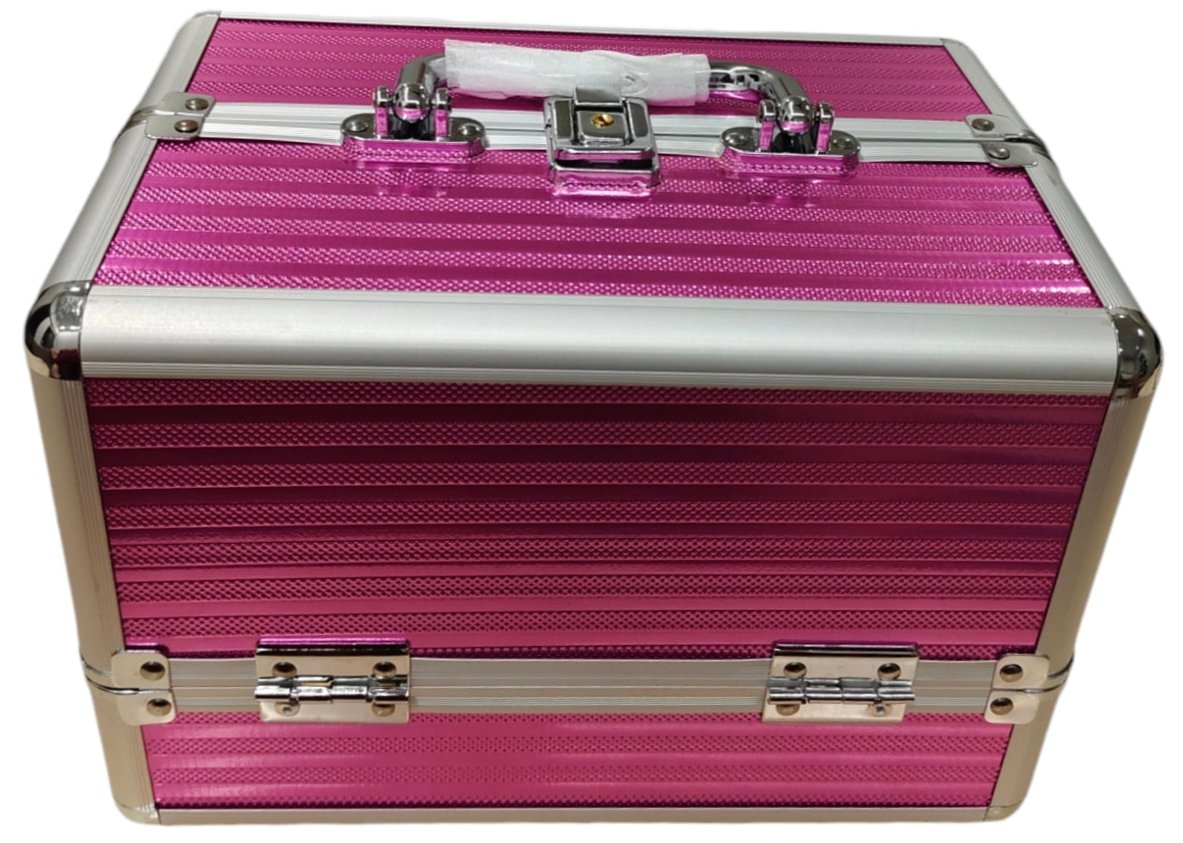 Legacy Makeup Metal Vanity Bag