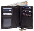 Delsey Junot 3-Fold Wallet (Black)