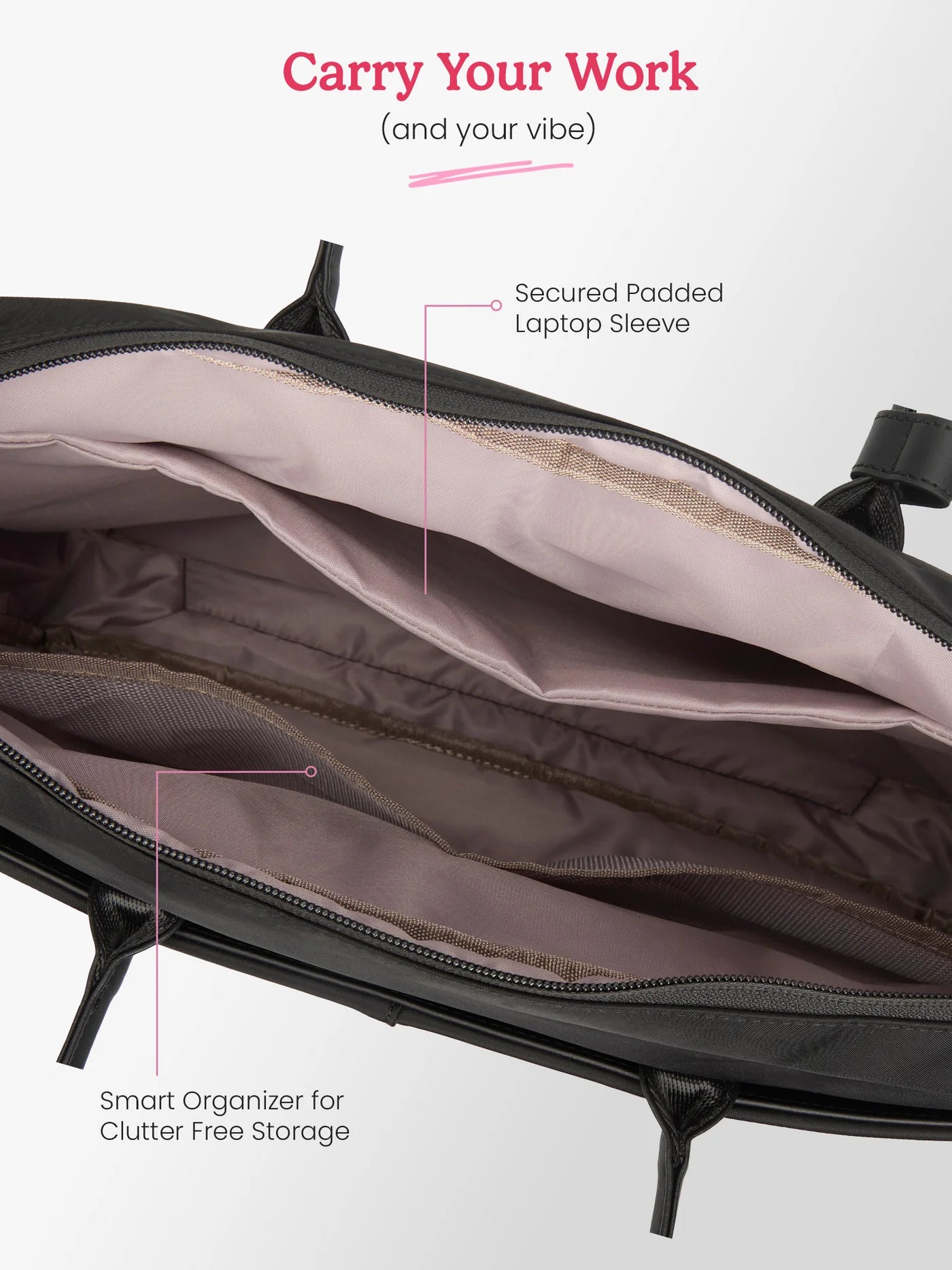 Genie Maven Office bag (Black)