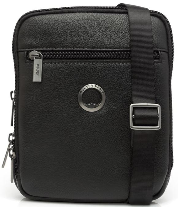 Delsey Paris Custine 1-C Vertical Reporter (Black)