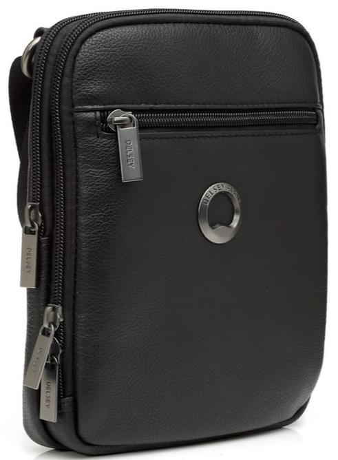 Delsey Paris Custine 1-C Vertical Reporter (Black)