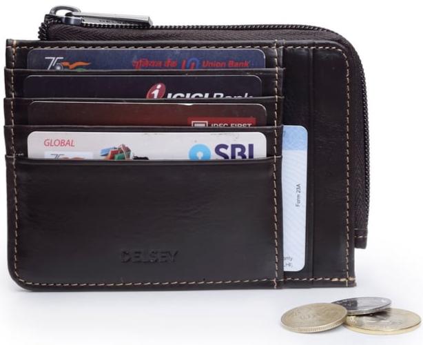 Delsey Junot Coin Holder (Brown)
