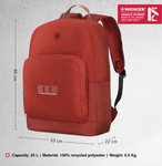Wenger Next 23 Crango Laptop Backpack (Lava Red)