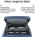 Urban Jungle Skyline (Blue)