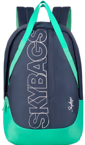 Skybags Tribe Backpack (Green Navy)