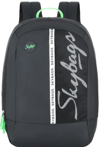 Skybags Tribe Plus Backpack (Black)