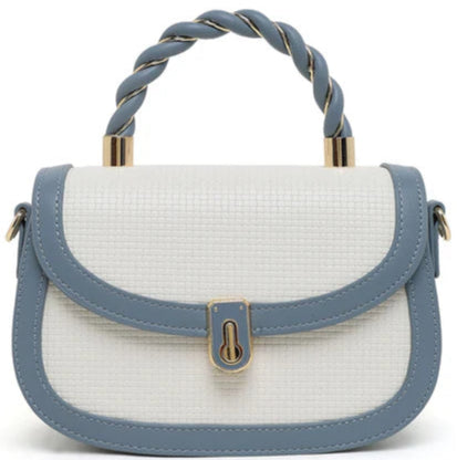 Akiki Trinity Handbag Flap (Blue)