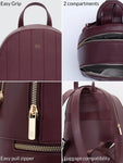 Itti Alice Backpack (Wine Red)