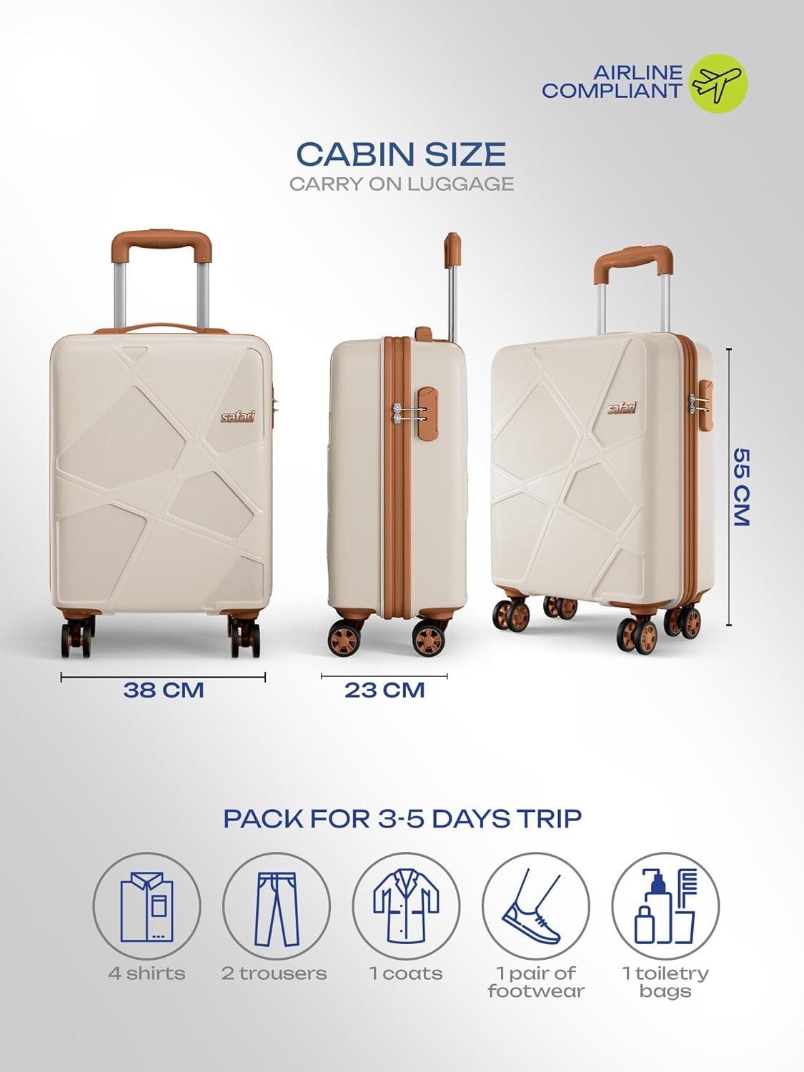 Safari Pentagon (Luxury Beige)