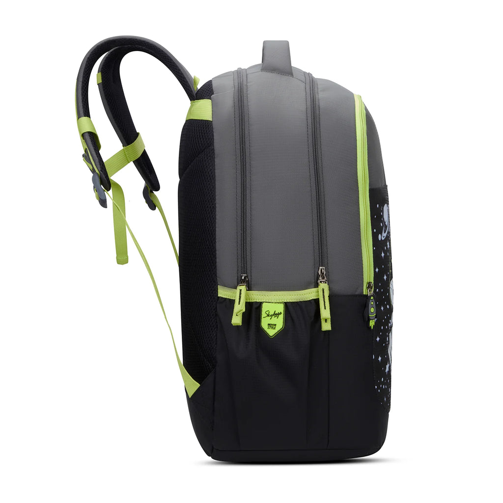 Skybags Klan V3 (Astronaut Black-Grey )