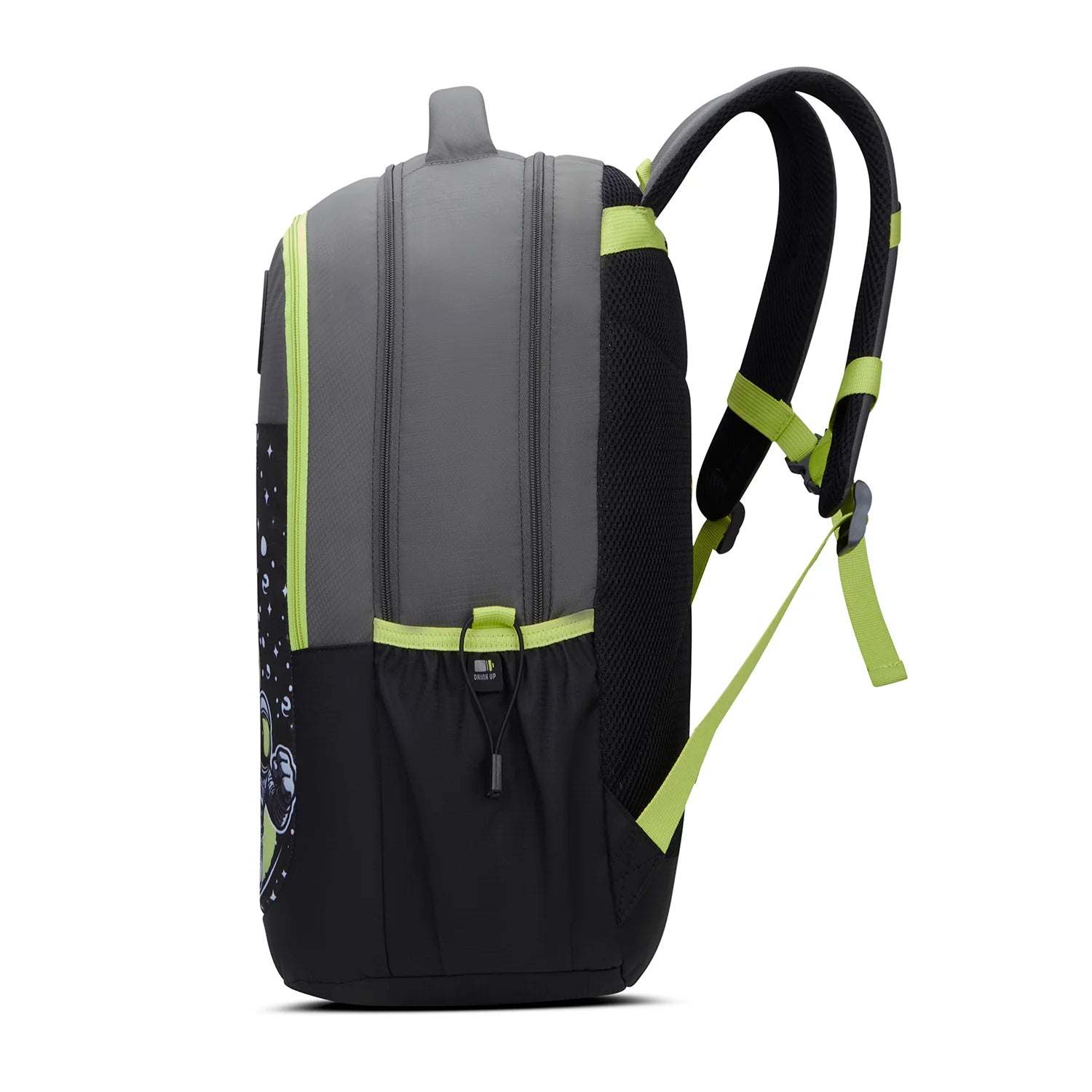 Skybags Klan V3 (Astronaut Black-Grey )