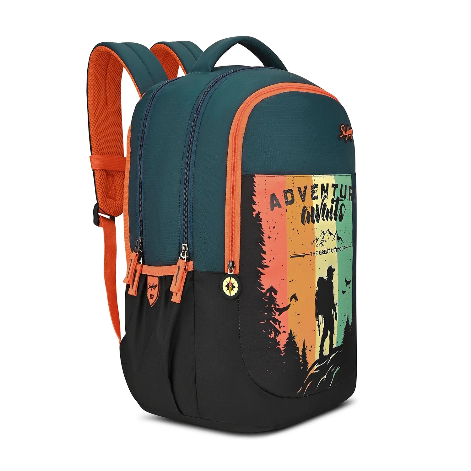 Skybags Klan V3 (Adventure Dark Green )