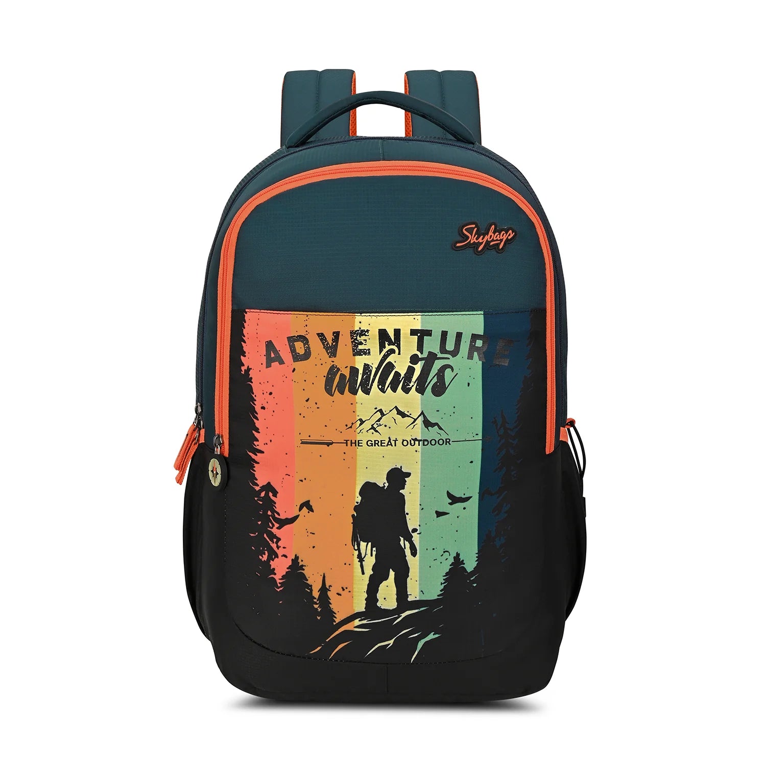 Skybags Klan V3 (Adventure Dark Green )