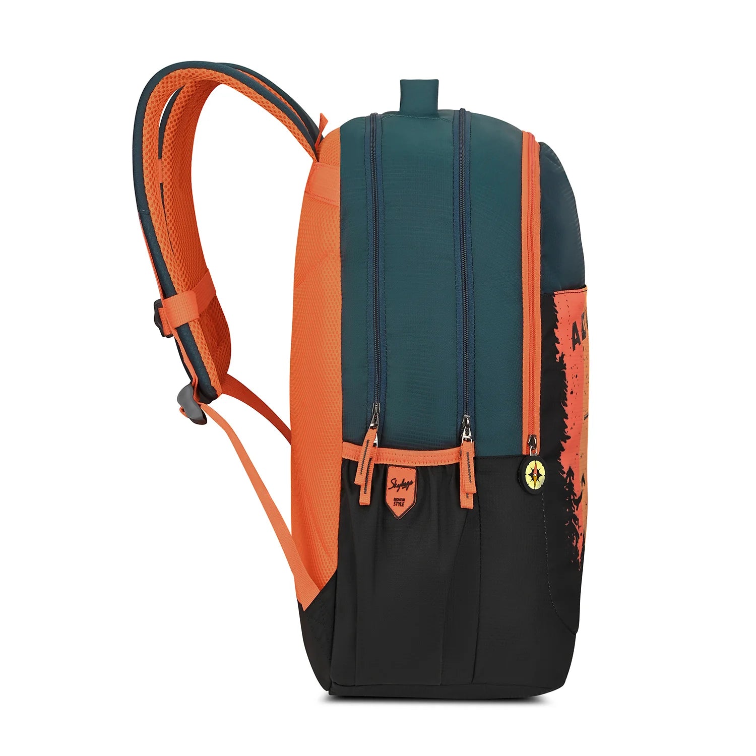 Skybags Klan V3 (Adventure Dark Green )