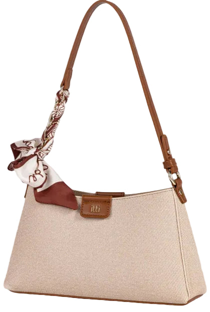 Itti Alexi Shoulder Bag (Beige)