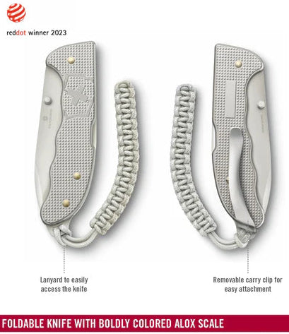 Victorinox Evoke Alox, Folding, 136 MM (Silver)