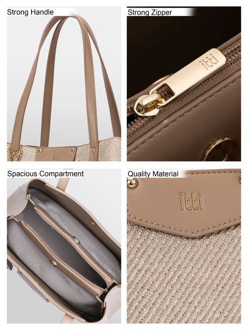 Itti Astre Handbag (Beige)