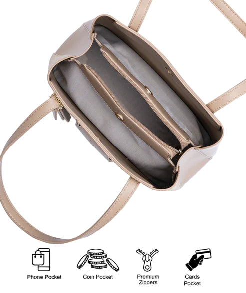 Itti Astre Handbag (Beige)