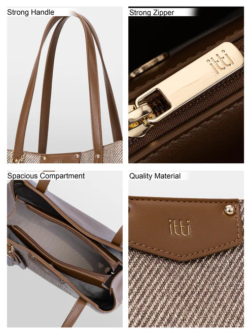 Itti Astre Handbag (Brown)