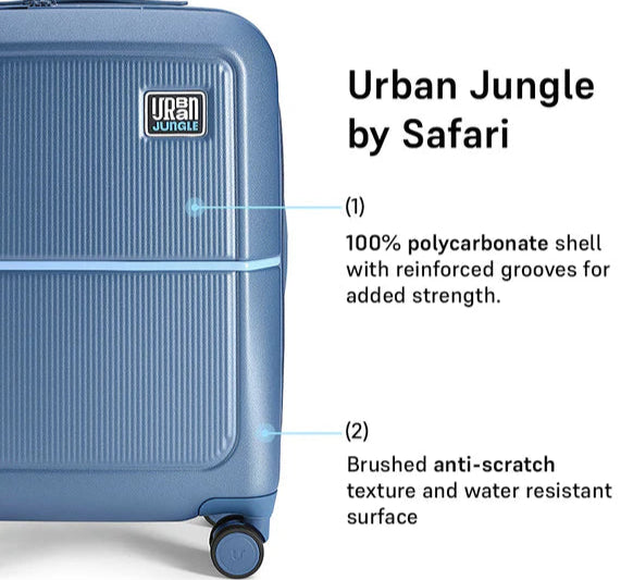 Urban Jungle Azure (Blue)