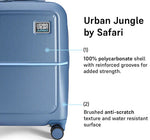 Urban Jungle Azure (Blue)