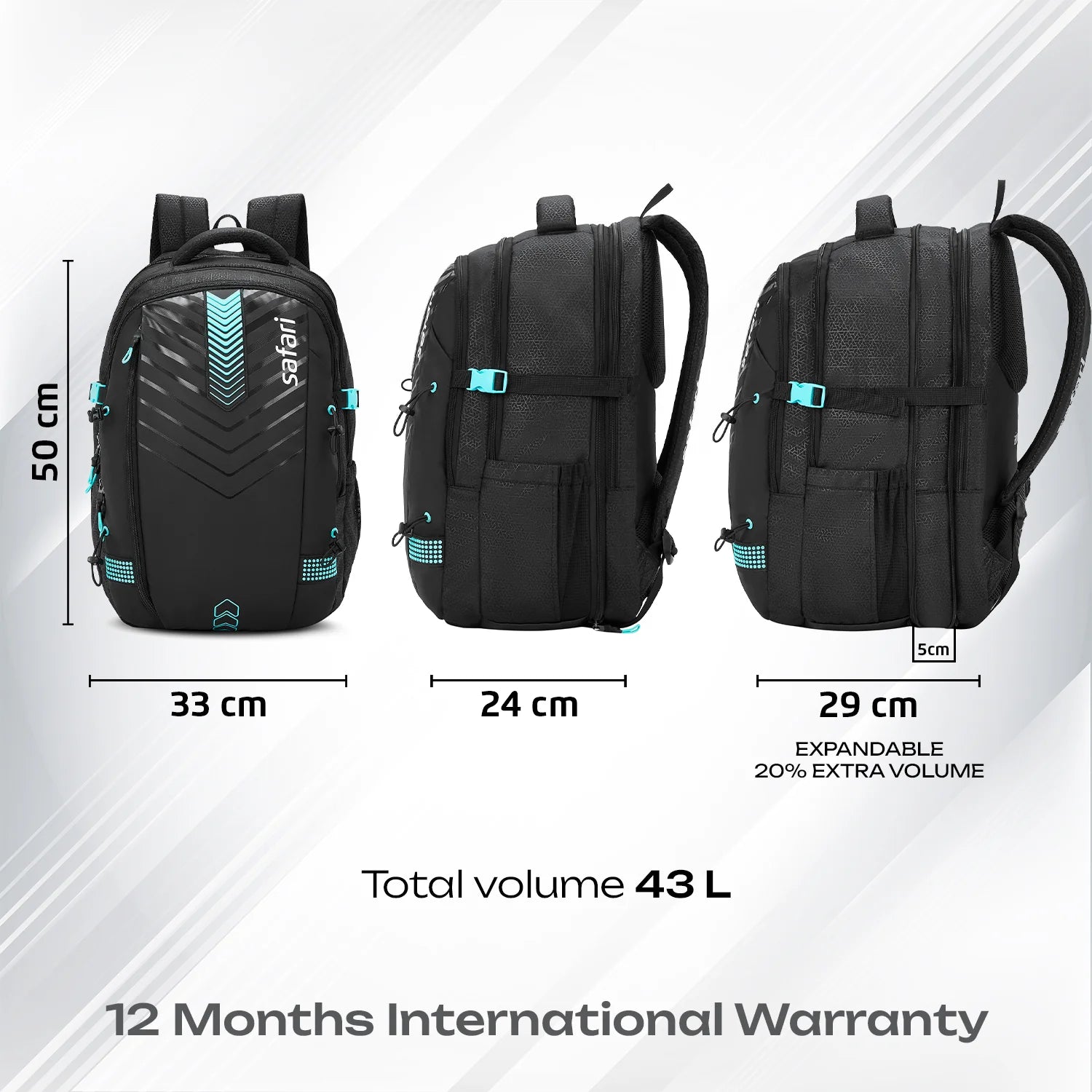 Safari Expand 17 (Black)