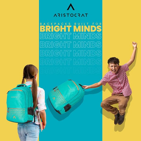 Aristocrat Bean Backpack (Teal) – Bagpoint - Main Image