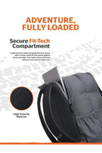 Wildcraft Drifter 35 (Black & Grey)