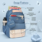 Gear Grace (Blue & Cream)