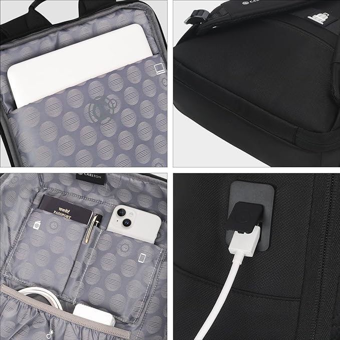 Carlton Bradford 01  LP Backpack (Black)