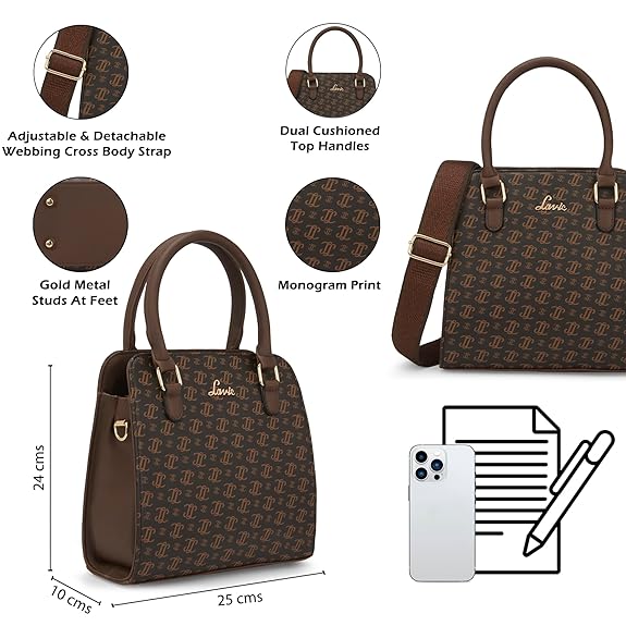 Lavie Mono Ushawu Small Satchel (Brown)