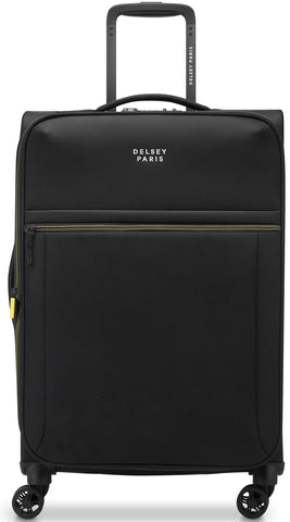Delsey Brochant 3 Luggadge Bag (Deep Black)