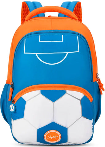 Skybags Buddy Plus 03 Football (Orange+Blue)