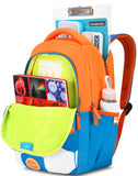 Skybags Buddy Plus 03 Football (Orange+Blue)