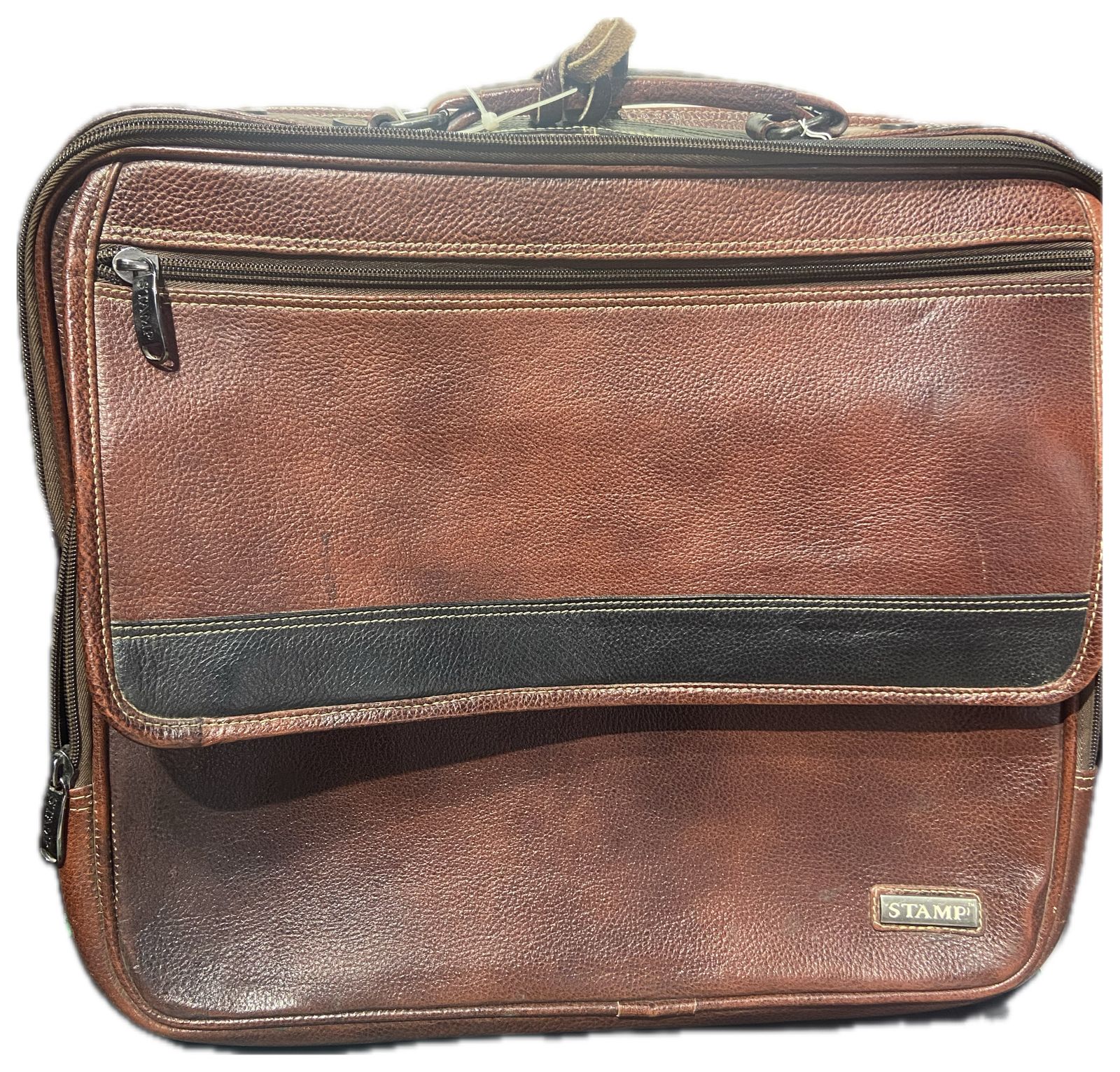 Stamp Lather Overnighter (Brown)