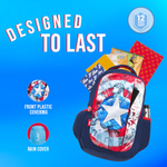 Skybags Caption America Marvel Backpack (navy)