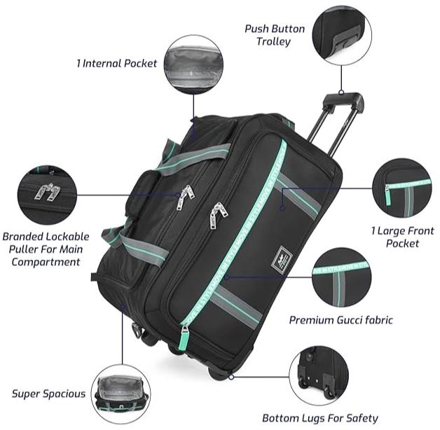 Skybags Casper Plus (Black)