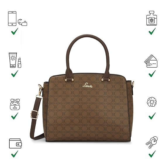 Lavie Mono Ushawu Medium Satchel (Coffee)